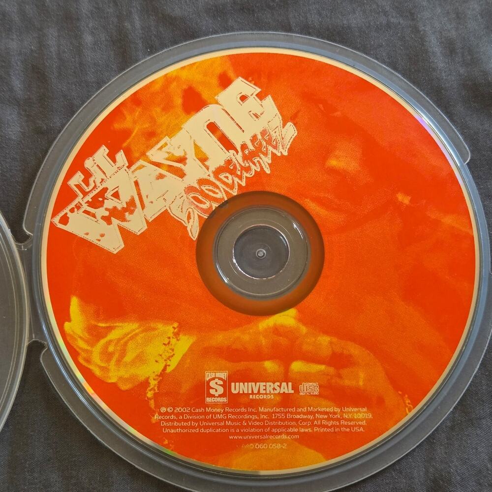 Vtg 2002 Lil Wayne 500 DEGREEZ CD RAP HIP HOP